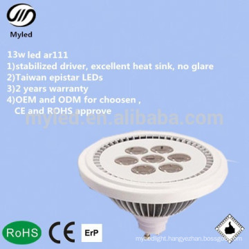 High brightness 13w lee spotlight multi beam angle 30000hs long lifespan ar111 lamp